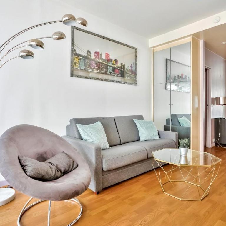 Appartement Quartier Arc de Triomphe Free Netflix - Appartement 1 Chambre - 5