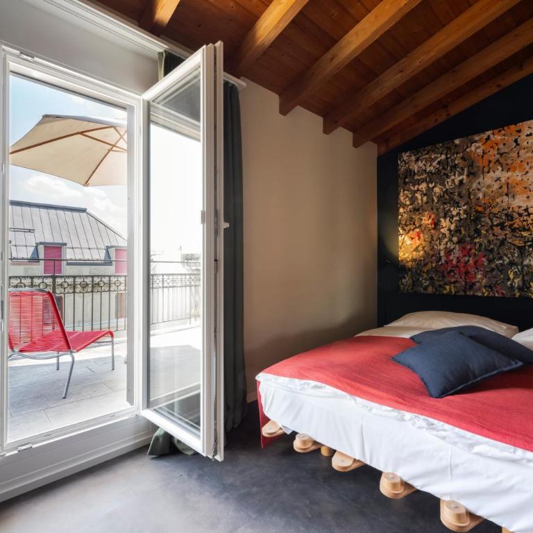 Hotel Rebstock - Doppelzimmer mit Dachterrasse - 11