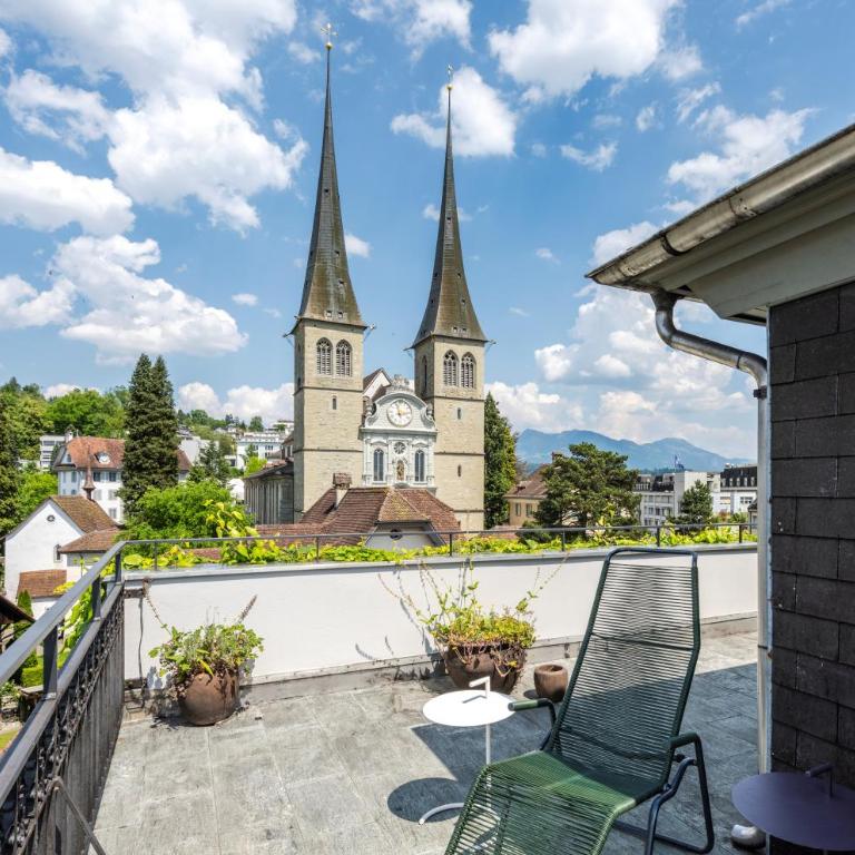 Hotel Rebstock - Doppelzimmer mit Dachterrasse - 1