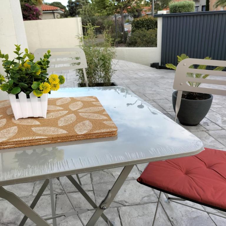 "Les Bambous" studio cosy climatisé au calme de 37 m2 parking gratuit à Argelès sur mer - Appartement 1 Chambre - 24