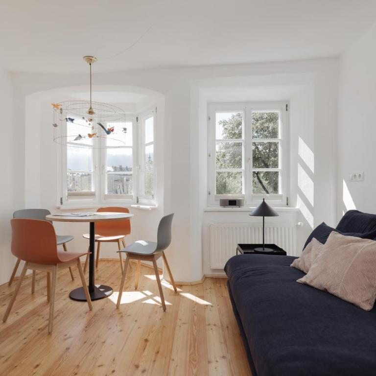 Das Grüne Haus - Boutique Apartments ecofriendly - Familienzimmer mit Bergblick - 5