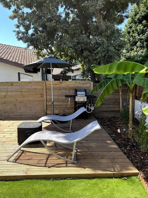 Logement avec piscine privée chauffée - Maison 2 Chambres - 3