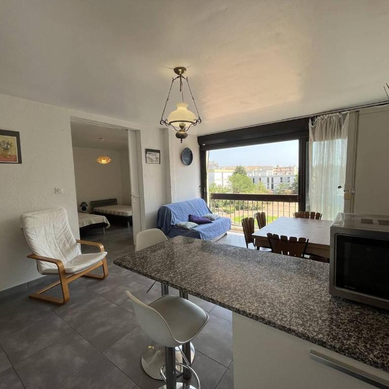 Appartement rénové T3, 6 couchages, proche plage et commerces, parking sécurisé, animaux acceptés - FR-1-106-56 - Apartment - 4