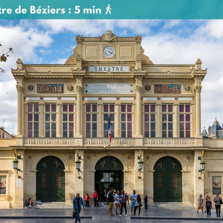 Charmant Studio Climatisé 'Alma 1' - Béziers Centre - Wifi Fibre - Netflix - Appartement 1 Chambre - 20