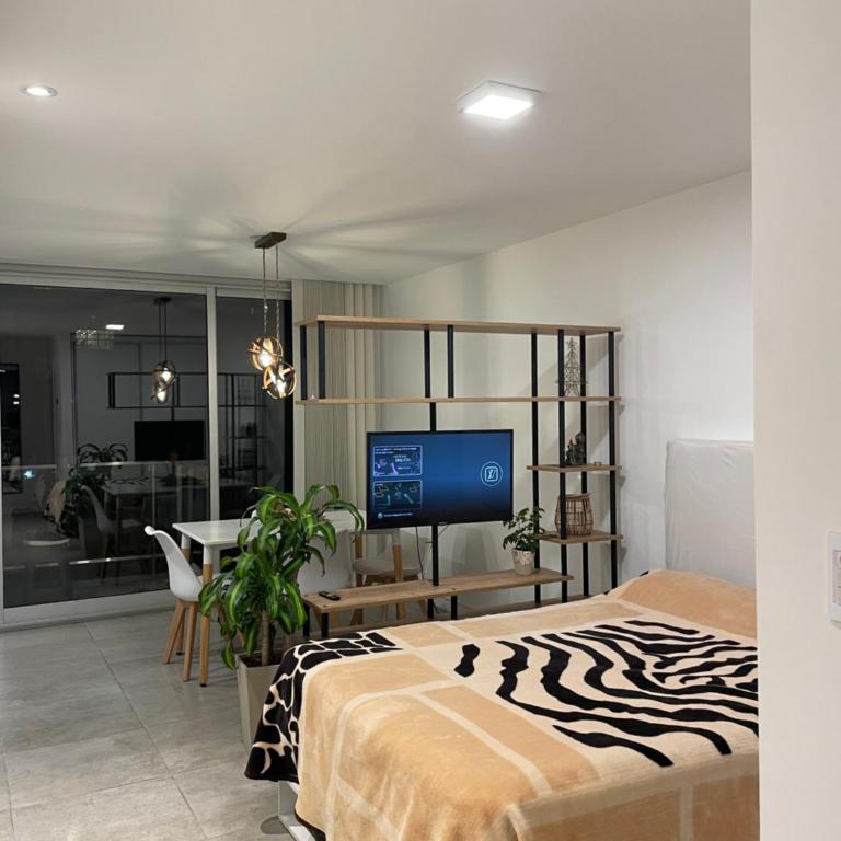 Departamento Nuevo cerca de la Playa y zona Guemes - One-Bedroom Apartment - 1