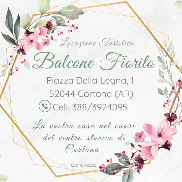 Balcone Fiorito, nel cuore del centro storico di Cortona - Appartamento - 48