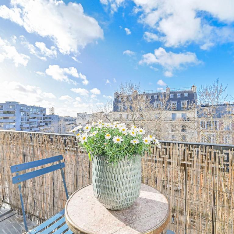 Vue Tour Eiffel / Sacré-Coeur - Appartement 1 Chambre - 11
