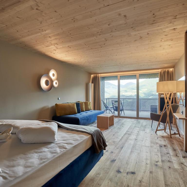 feldthurnerhof vinum-natur-relax - Chambre Double - Vue sur Montagne - 2