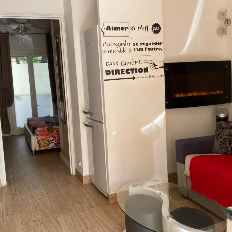 Goeland 1, classé 3, climatisé, wifi, terrasse , 150 m de la plage - Appartement 1 Chambre - 9