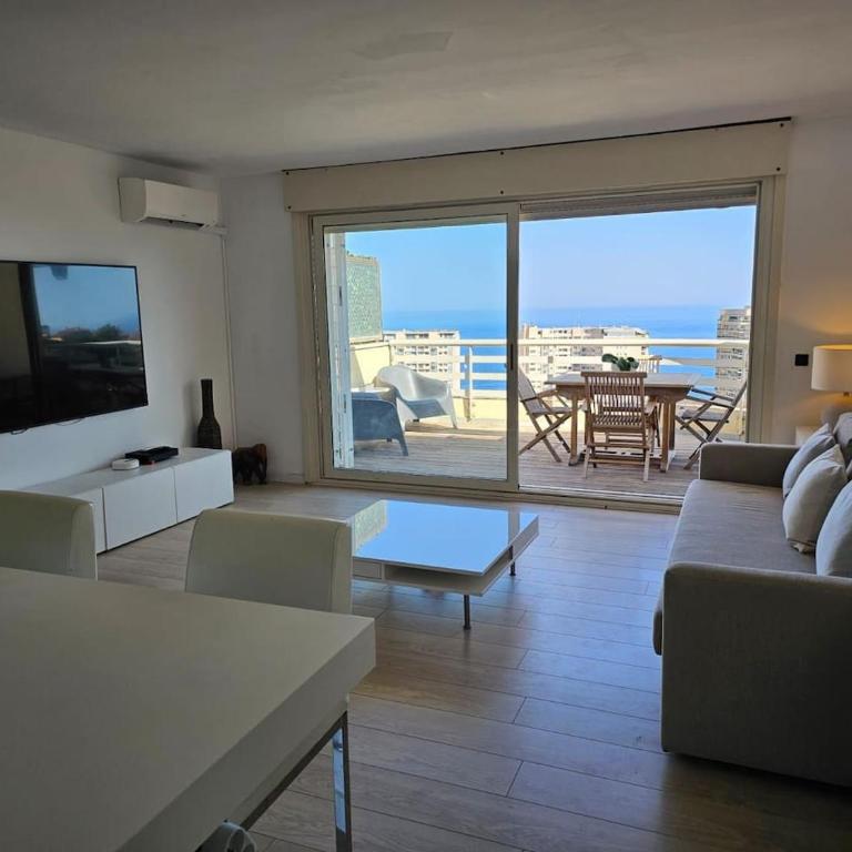Cosy-piscine et vue mer à 1km de Monaco - Appartement 1 Chambre - 4