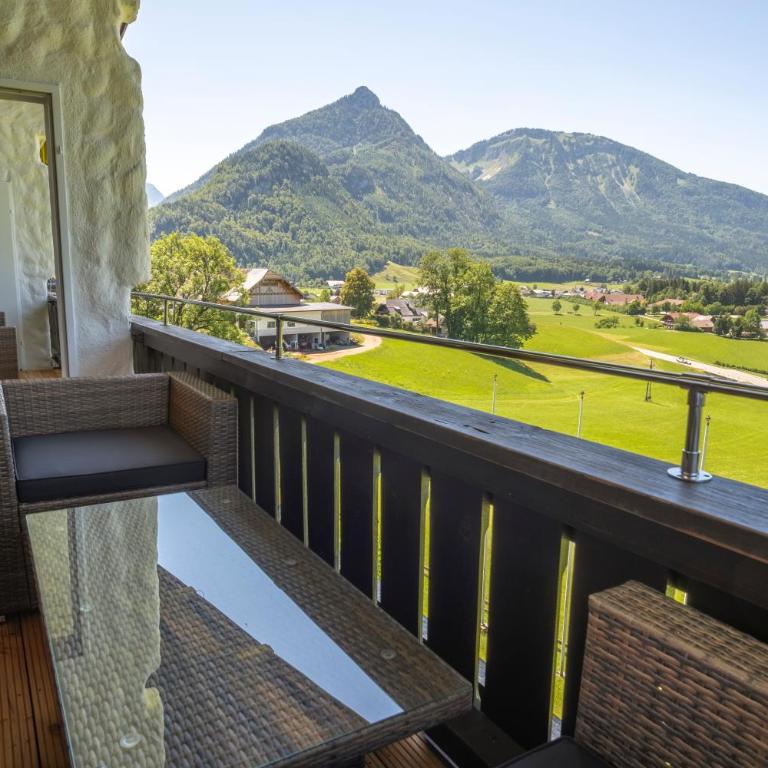Wolfgangsee Appartements - Panorama Blick, Parkplatz, Balkon - Apartment with Lake View - 8
