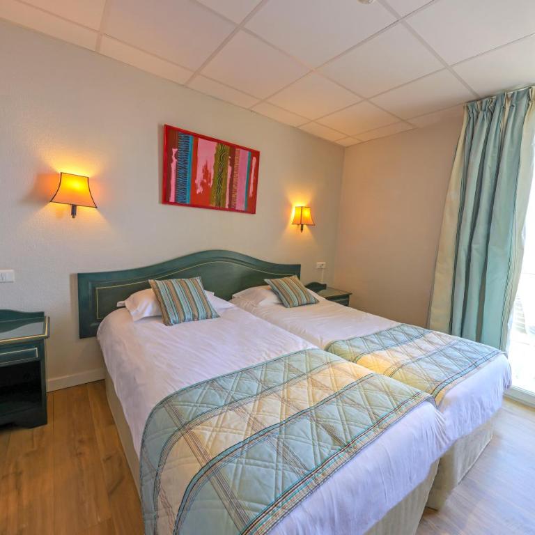 Hotel Saint Christophe - Chambre Lits Jumeaux Standard - Vue Directe sur Mer - 1