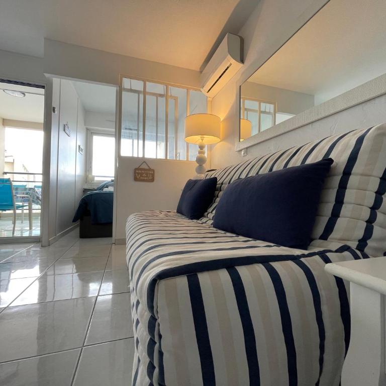 T2 vue mer Canet Plage - Le Petit Paradis - Appartement 1 Chambre - 8