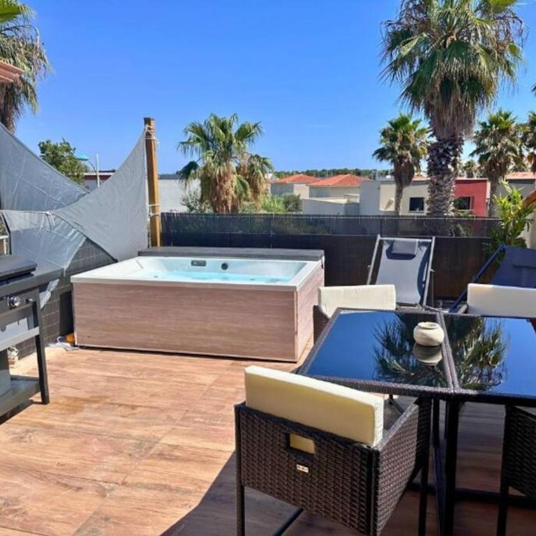 Sérénité - Superbe Terrasse et Jacuzzi ! - Appartamento con 1 Camera da Letto - 12