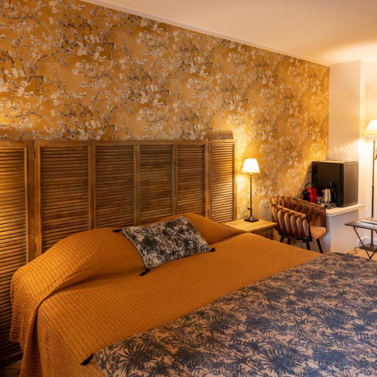 Hôtel l'Amandière - Chambre Double Supérieure avec Lit King-Size - 1