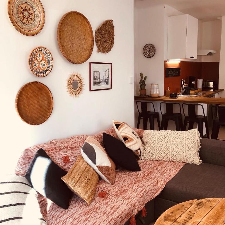 CASA DAHLIA - Charmant appartement équipé avec terrasse, 50m du port - Apartamento de 2 dormitorios con terraza - 6