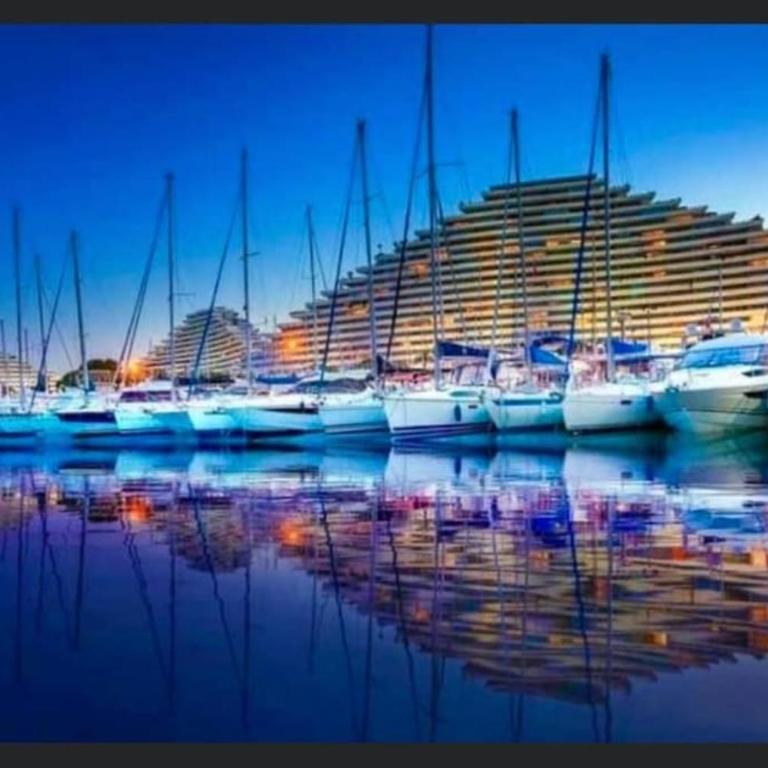 T3 luxe - vue mer panoramique - Marina baie des anges - Appartement 2 Chambres - 45