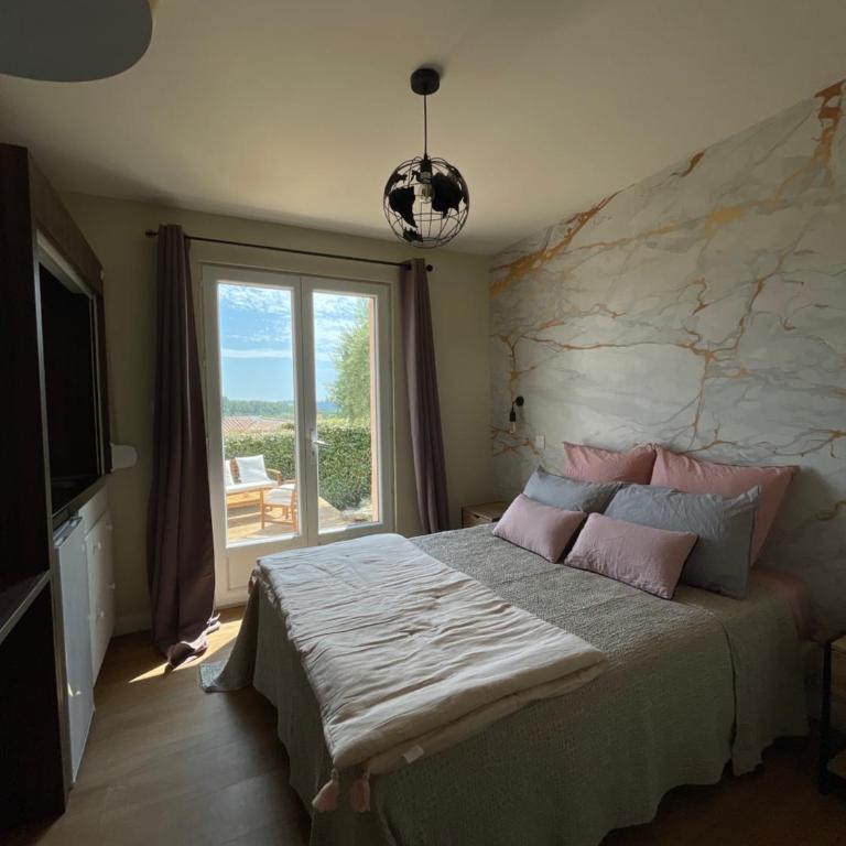 Chambre d'hôtes avec Jacuzzi Ventoux Cocoon - Chambre Double avec Salle de Bains Privative - 9