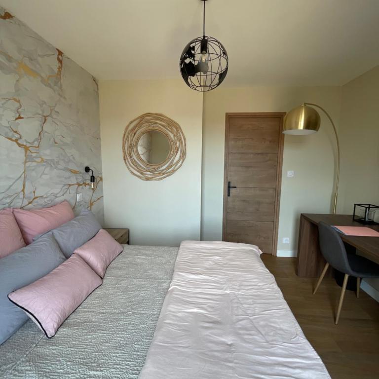 Chambre d'hôtes avec Jacuzzi Ventoux Cocoon - Chambre Double avec Salle de Bains Privative - 7