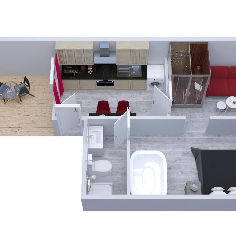 Suite romantique spa/sauna en Avignon - One-Bedroom Apartment - 3