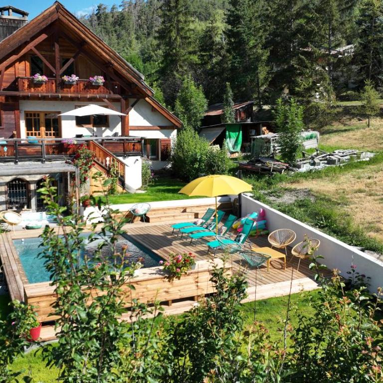 Chalet SERRE CAMBEOU Piscine&spa - Appartement 3 Chambres - 16
