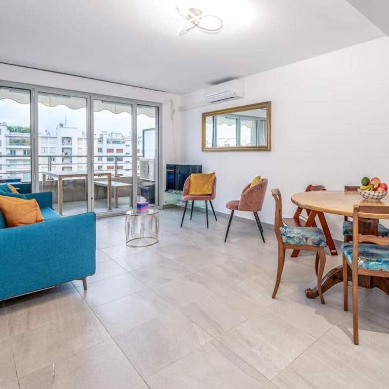 Juan Les Pins Two Bed Apt Beach Access - Apartment mit 2 Schlafzimmern - 4