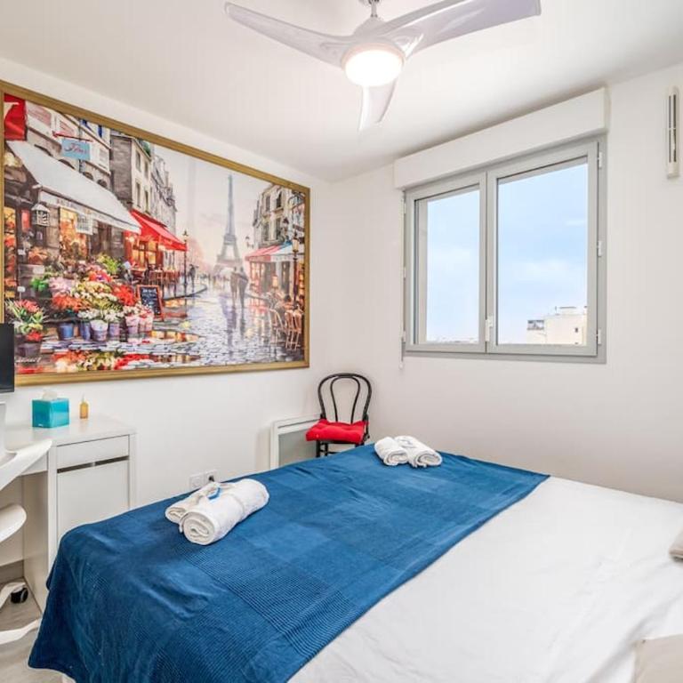 Juan Les Pins Two Bed Apt Beach Access - Apartment mit 2 Schlafzimmern - 9