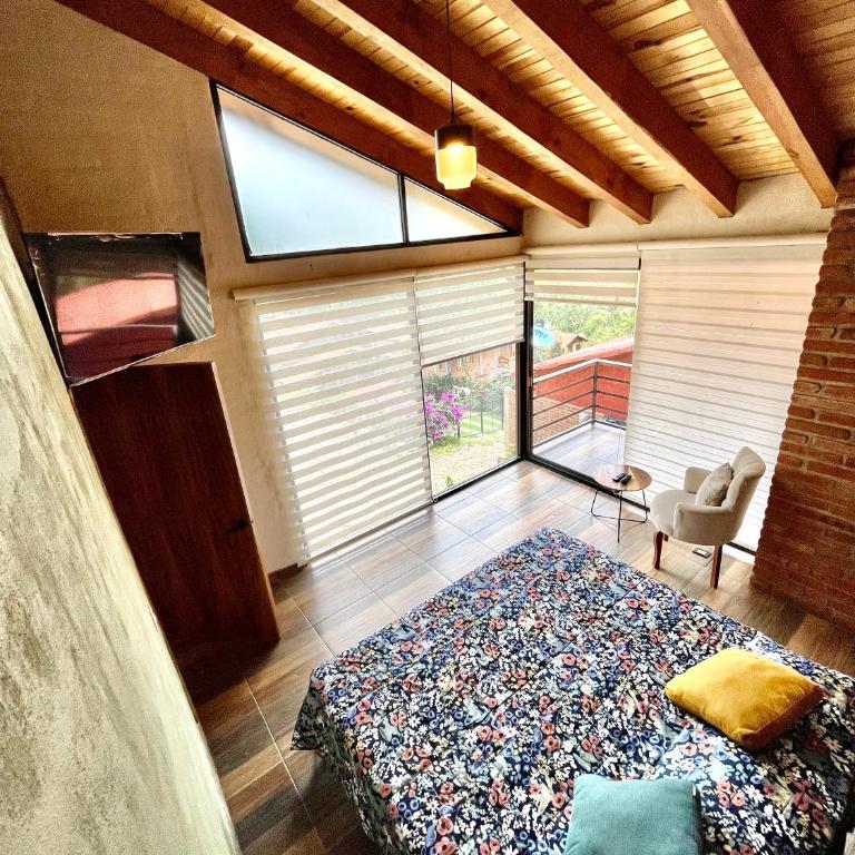Cabaña El Atardecer, Mazamitla - Three-Bedroom Chalet - 8