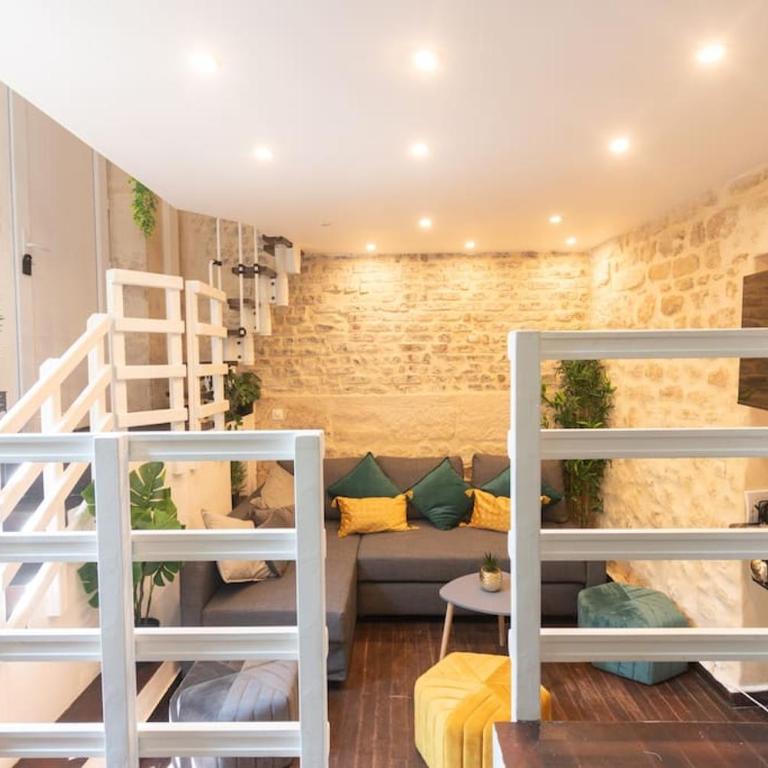 Duplex Parisien charmant en face métro13 - Apartamento de 1 dormitorio - 14