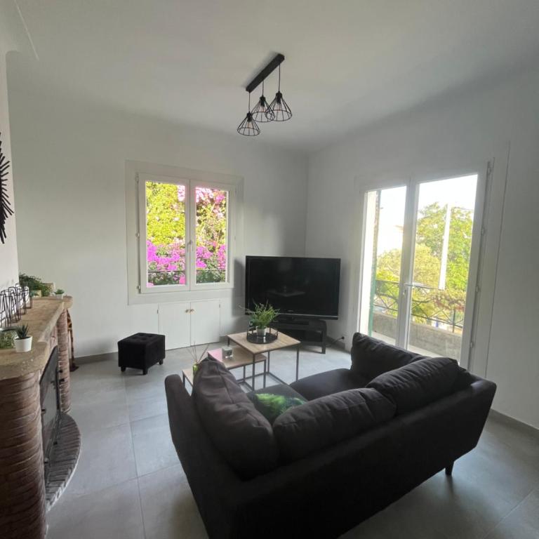 Haut de villa 2 chambres - vue mer - parking privé - Villa 1 Chambre - 6