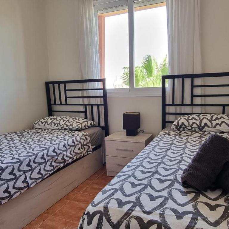 Apartamentos Paraiso Vera Playa, Ed Palmerston, Atico K a pie de playa, piscina privada en solarium, WiFi - Apartamento Ático - 21