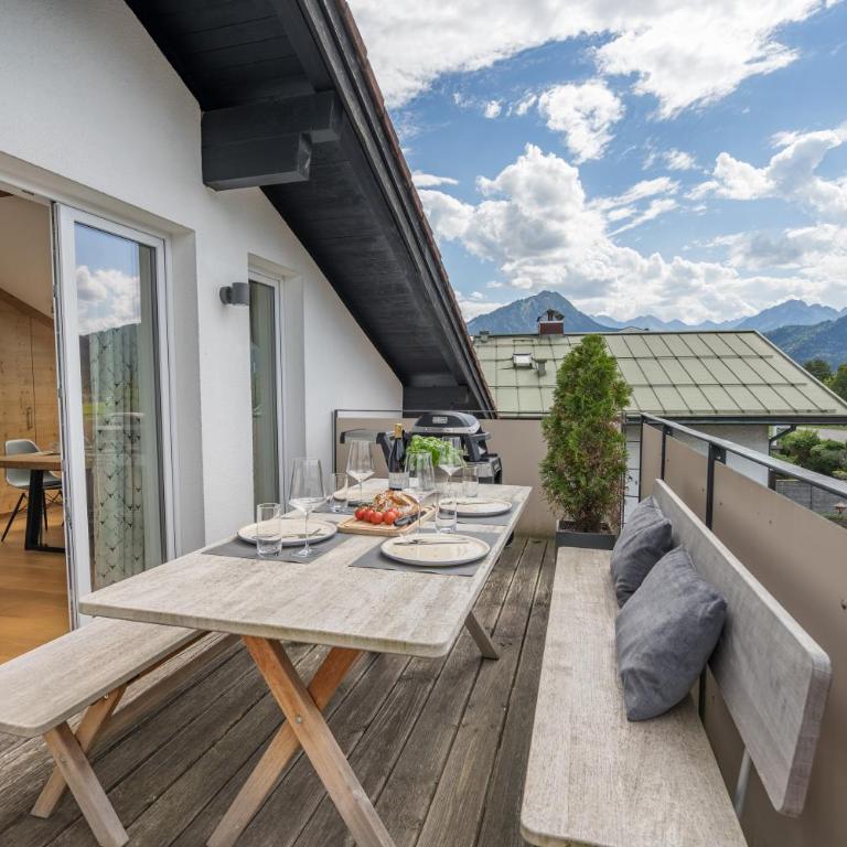 Landhaus Ohrwumslar - Apartment mit Blick auf die Berge - 9