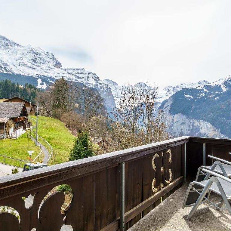 Chalet Bergkristall - Apartment mit Blick auf die Berge - 40