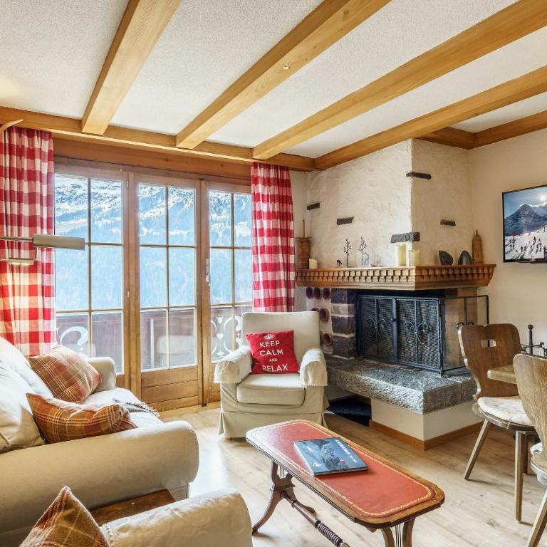 Chalet Bergkristall - Apartment mit Blick auf die Berge - 21