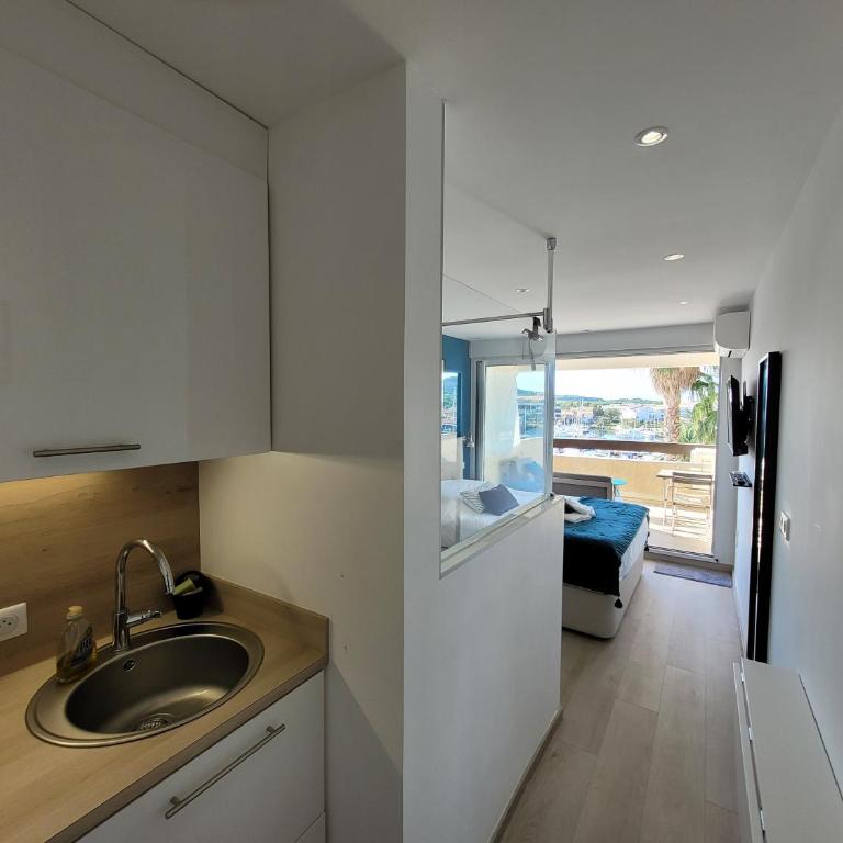 Studio Blue Marina Luxe - Port Nature - Village Naturiste - Appartamento con 1 Camera da Letto - 10