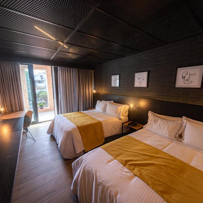 FULTON Business Luxury HOTEL - Habitación Doble con terraza - 2 camas - 1
