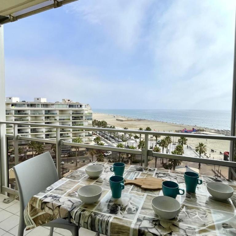 Magnifique T2 climatisé avec terrasse à Canet-en-Roussillon - FR-1-748-7 - Appartement - 13