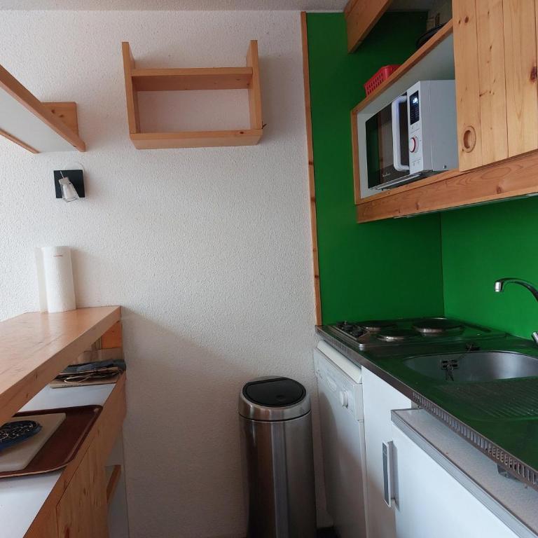 Duplex skis aux pieds, 2 pièces, 6 pers., Arc 1800, balcon sud-ouest - FR-1-411-886 - Appartement - 4