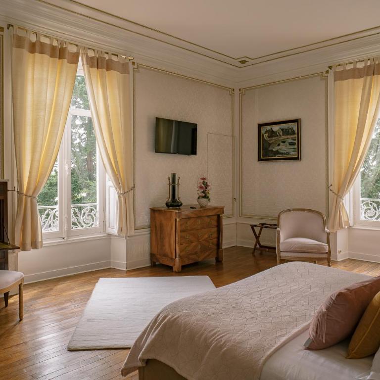 Château des Orchidées Stay in a French Castle - Suite Deluxe avec Lit King-Size - 3