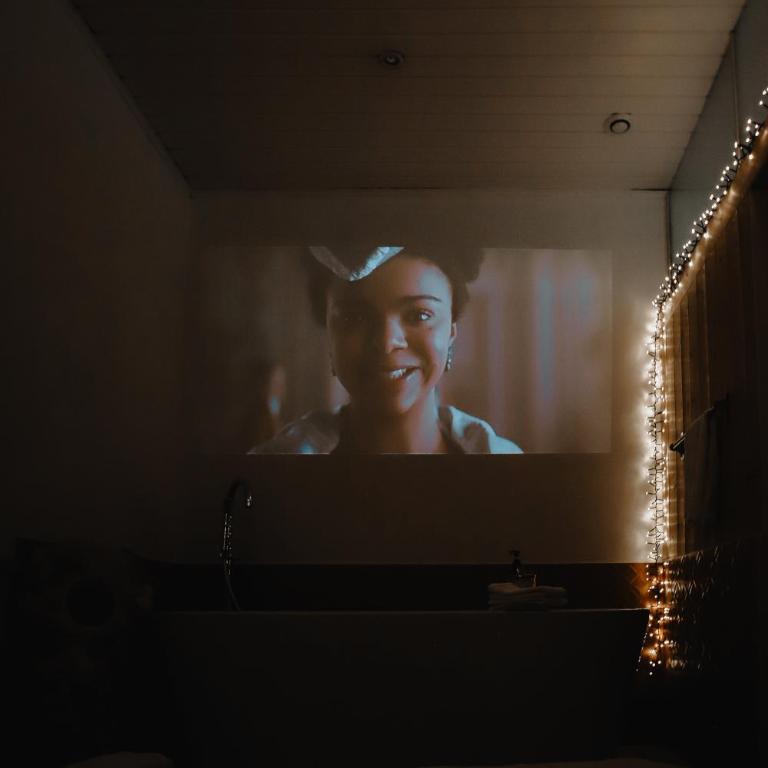Coquillages et crustacés, vidéoprojecteur baignoire îlot chez Ivona Vacances - Appartement 1 Chambre - 18