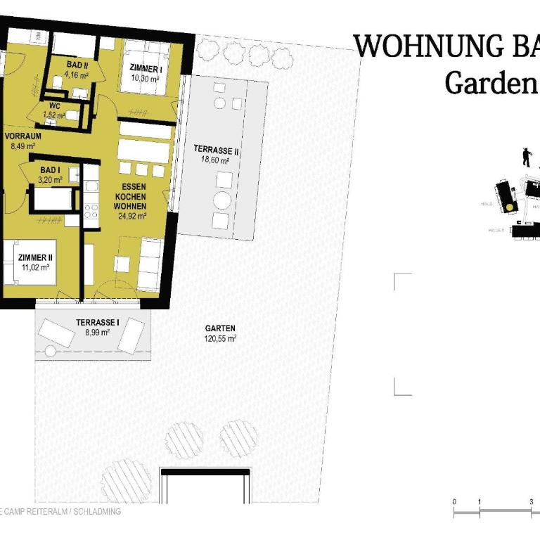 BASECAMP Reiteralm - Apartment mit 2 Schlafzimmern - 5