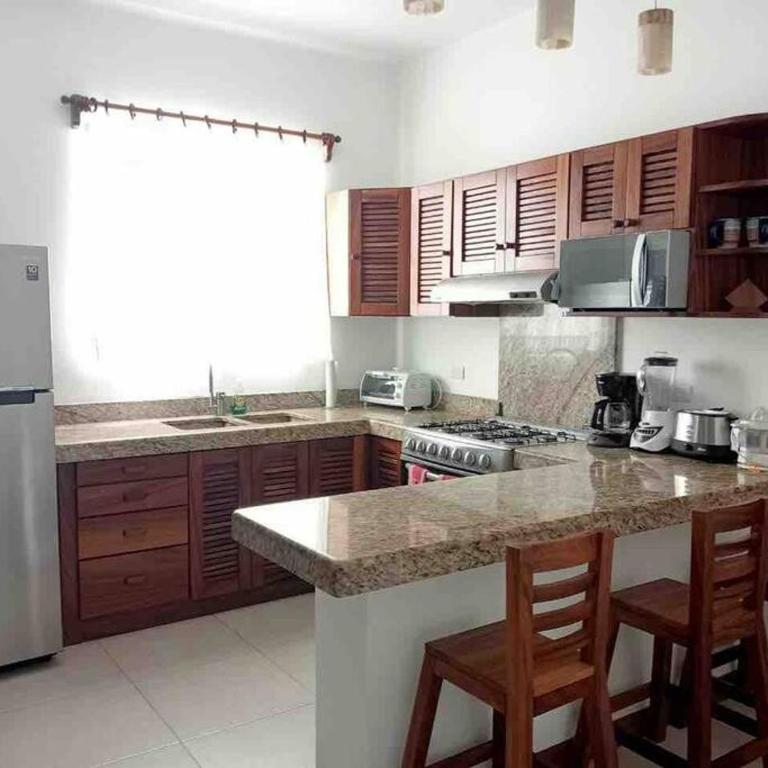 Apartment Tortugas - rooms with AC and great pool at 5 min from Carrizalillo beach and Benito Juarez Bulevard - Apartamento de 2 dormitorios - 11