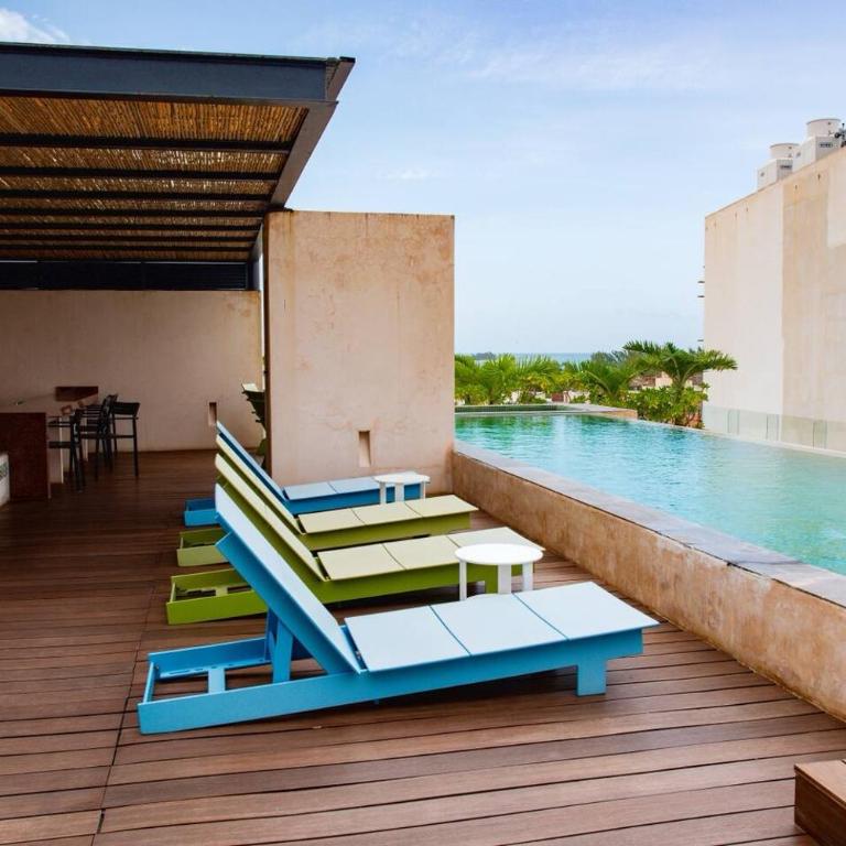 Apartamento en el corazón de Playa del Carmen, Sabor a Miel - Two-Bedroom Apartment - 3