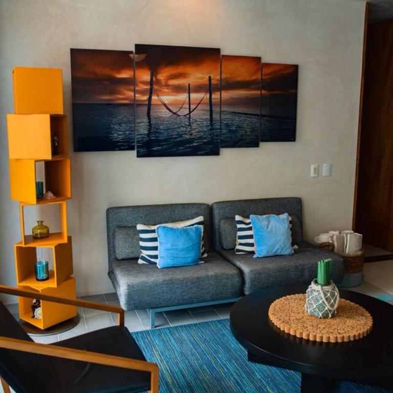 Apartamento en el corazón de Playa del Carmen, Sabor a Miel - Two-Bedroom Apartment - 55