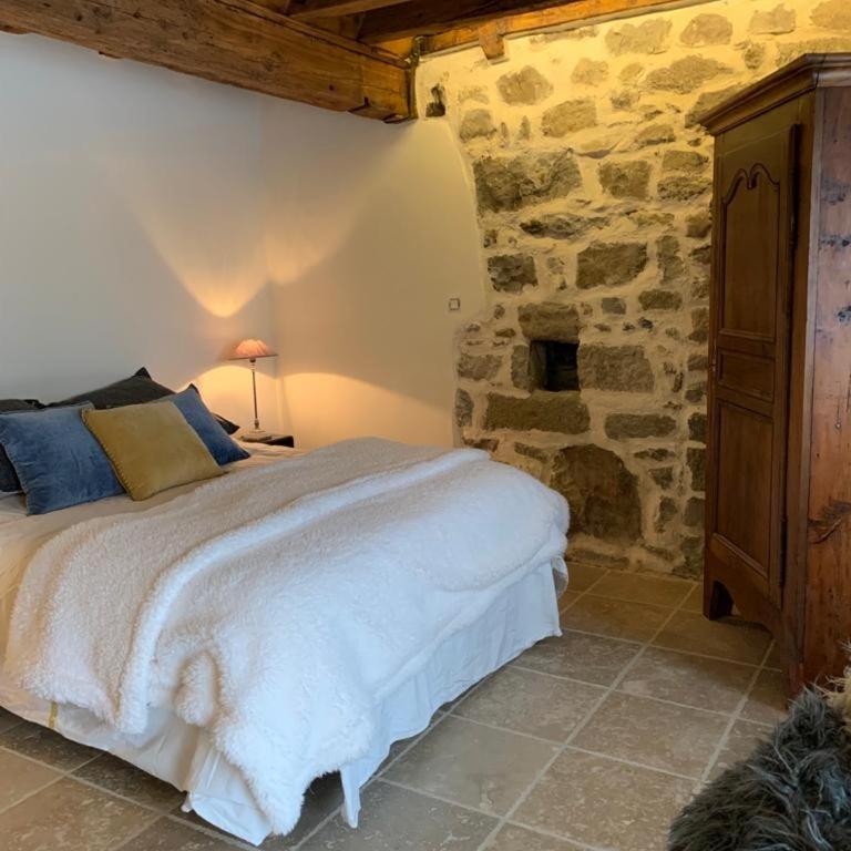 Ancienne ferme rénovée 8 pers, calme, confort, vue montagne et jardin - Maison de Vacances - 22