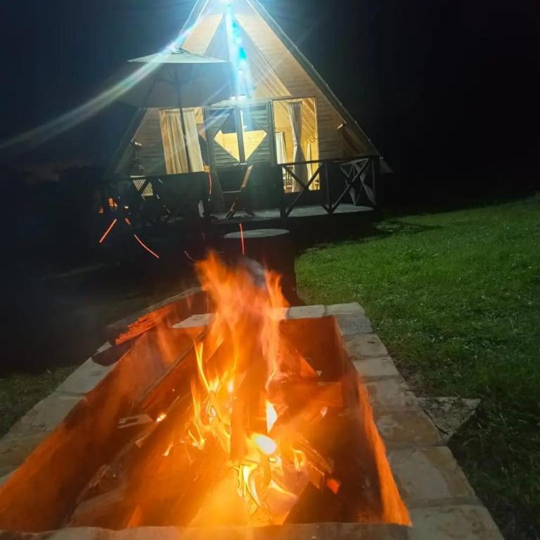 Glamping las 4 estaciones - Cabaña de 1 dormitorio - 6