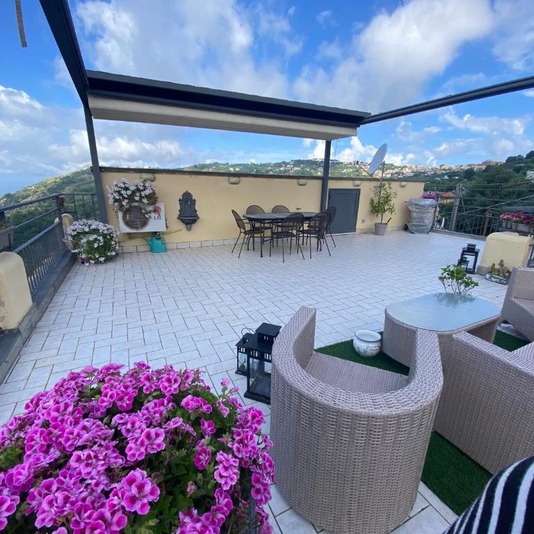 Seeview rooftop house between Sorrento and Amalfi - One-Bedroom House - 5