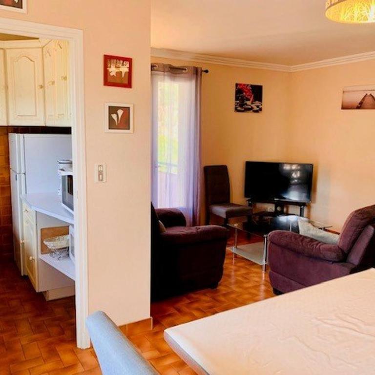 Appartement F3, 4 Couchages, Balcon, Wi-Fi, Garage, Ascenseur, Proche Centre et Cures, Amélie-les-Bains - Appartement 2 Chambres - 6