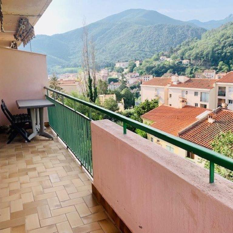 Appartement F3, 4 Couchages, Balcon, Wi-Fi, Garage, Ascenseur, Proche Centre et Cures, Amélie-les-Bains - Appartement 2 Chambres - 15