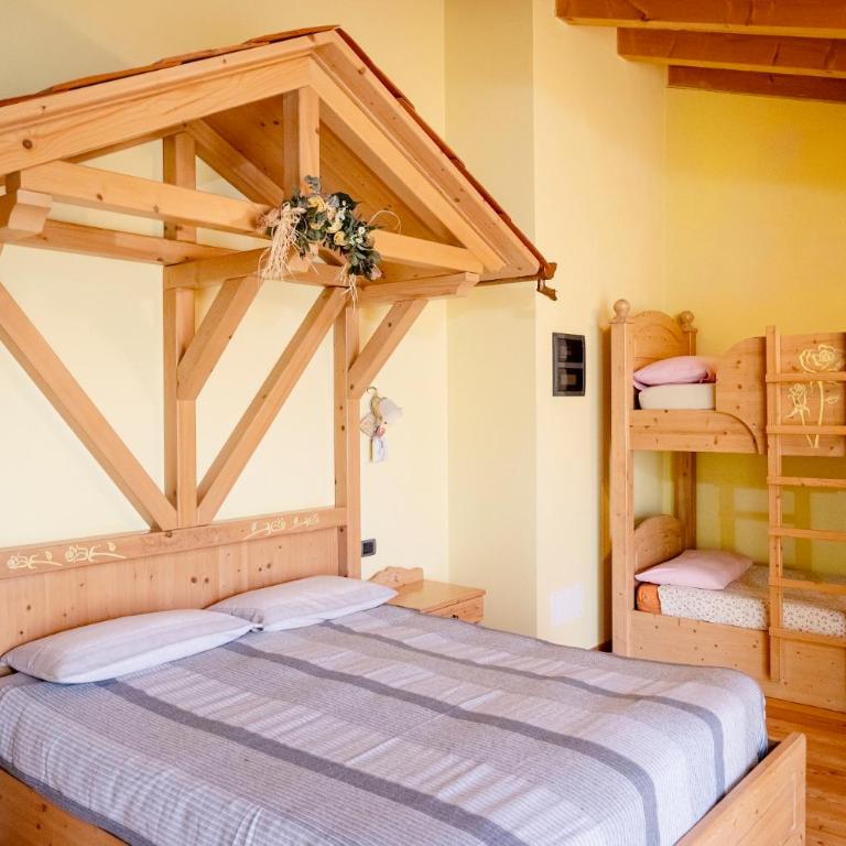 Agritur Maso alle Rose B&B e Restaurant - Superior Zimmer mit Queensize-Bett - 3